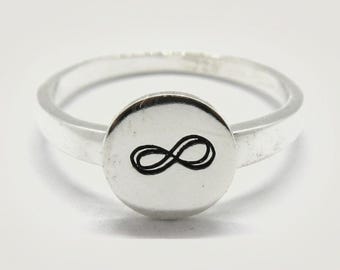 Sterling Silver Infinity Symbol Ring