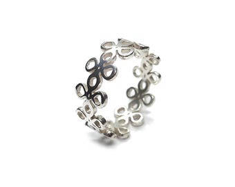 Plain Sterling Silver Ring Celtic Band 9mm Genuine Solid Hallmarked 925