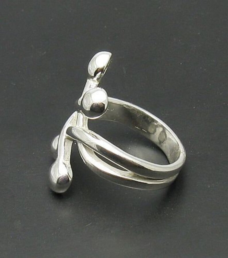 Sterling Silver Ring Solid Genuine Stamped 925 image 4