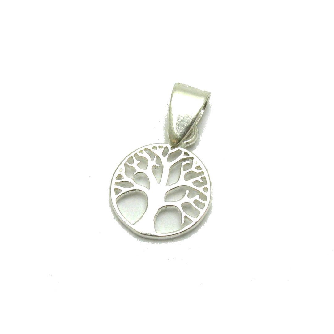 Sterling Silver Pendant Tree of Life Hallmarked 925 Charm - Etsy