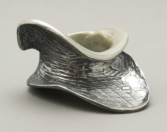 Extravagant sterlingsilverring i massivt äkta 925-smycke