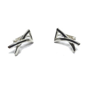 Stylish Sterling Silver Earrings Genuine Solid Hallmarked 925