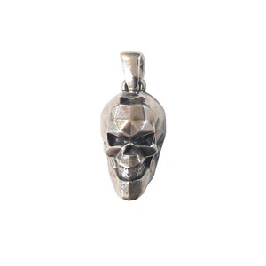 Genuine Sterling Silver Pendant Skull Solid Hallmarked 925