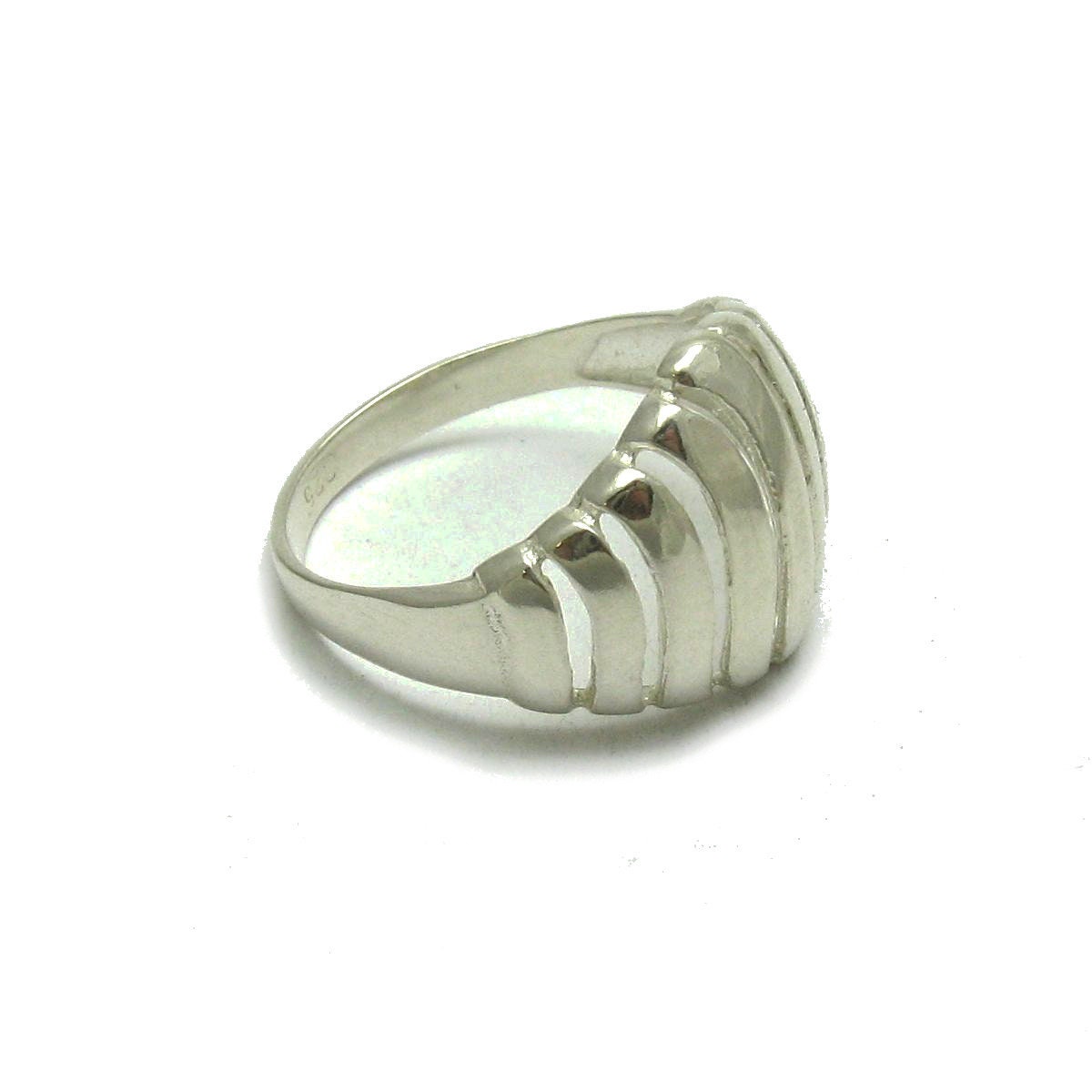 Sterling Silver Ring Wave Solid Genuine Hallmarked 925