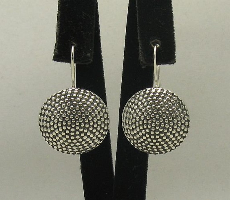 E000378 Boucles d'Oreille Argent 925 cercle image 1