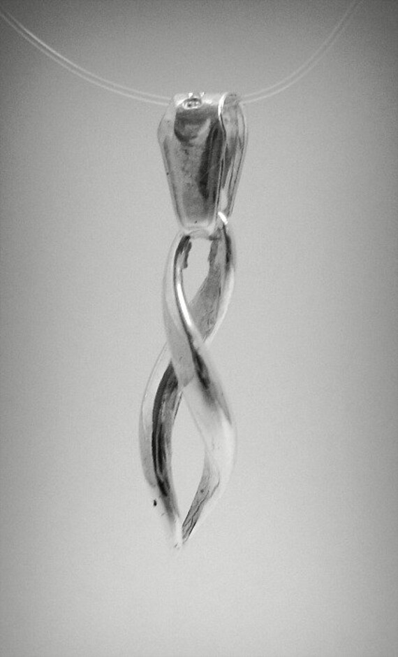 Sterling Silver Pendant Solid Hallmarked 925 Eternity - Etsy
