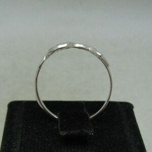 Sterling Silver Floral Scrollwork Ring Stamped 925 Nickel Free image 5