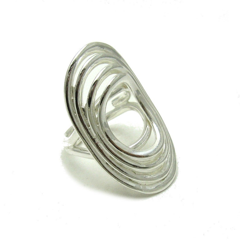 R001601 Bague Argent 925 réglable image 2