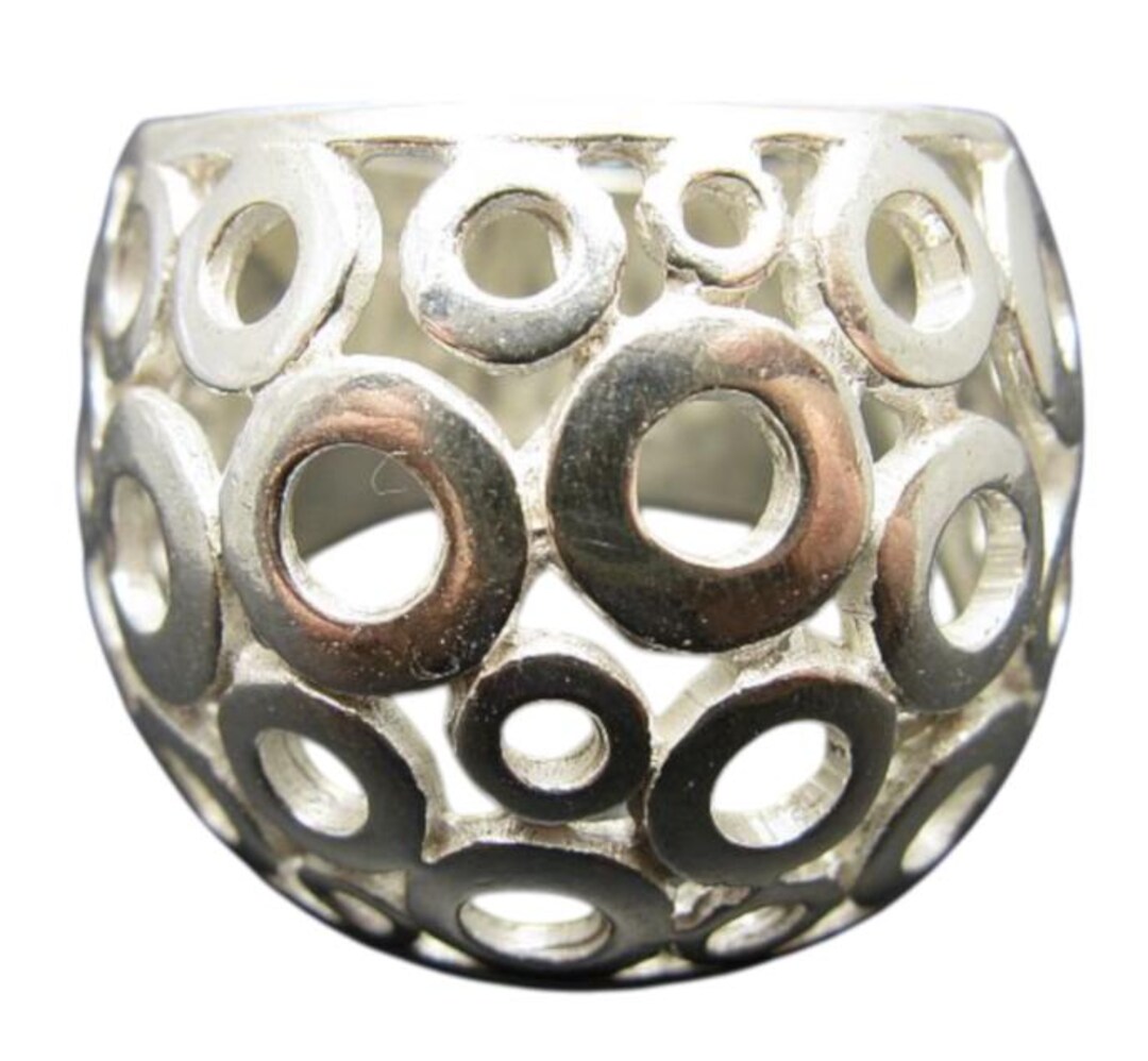 【関税込み】NEEDLES シルバー Peace リング Sterling Silver Ring Circles Solid Stamped 925 Nickel Free