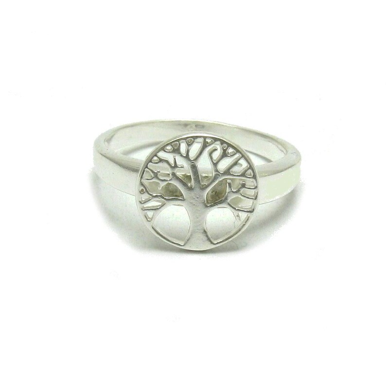 Sterling Silver Tree of Life Ring image 2