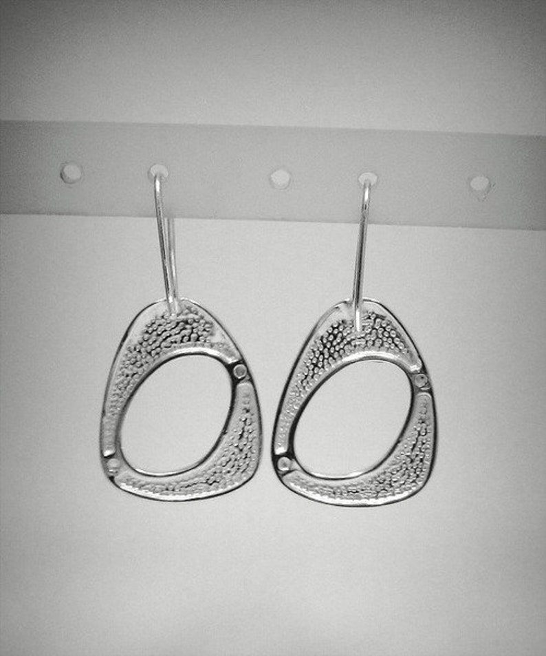 E000456 Sterling silver earrings 925 image 2