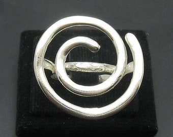 R000920 Bague Argent Massif 925 Spirale