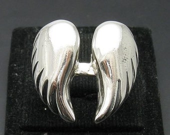 R001010 STERLING SILVER Ring  925 Angel Wings