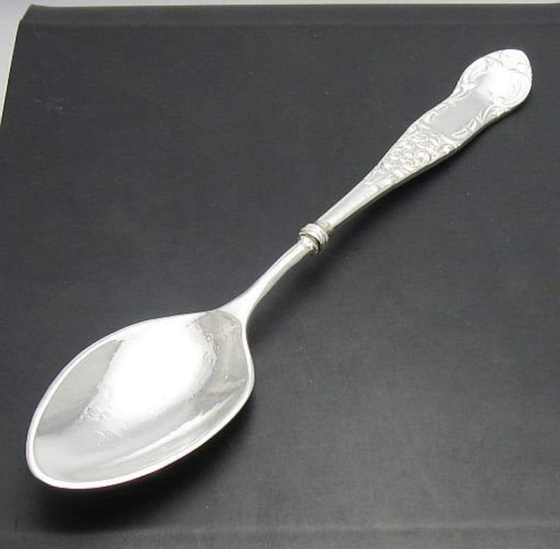 S000003 Sterling Silver Spoon for Baby Solid 925 Empress Etsy