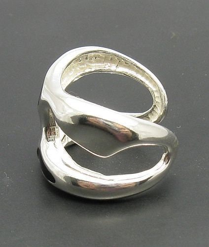 R000375 Sterling Silver Ring Enamel925 Adjustable | Etsy