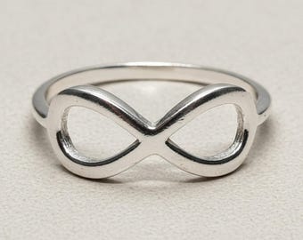 Sterling Silver Infinity Symbol Ring