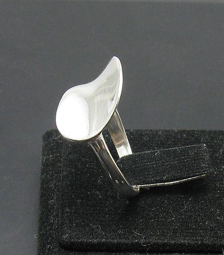 Handmade Solid .925 Sterling Silver Plain Ring - Nickel Free, Any Size (Women's)