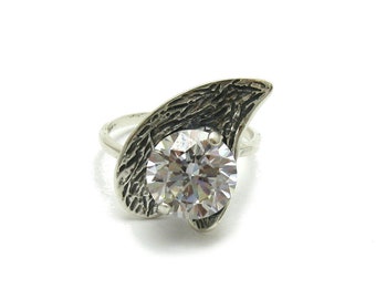 R000418 STERLING SILVER Ring 925 Cubic Zirconia