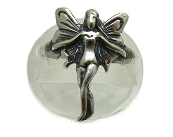 R000443 Sterling silver ring 925 Fairy Kid