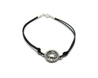 B000240 Sterling silver bracelet 925 Zodiac sign Cancer