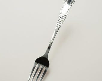 Antique Silver Fork Vintage 925 Solid Sterling Silver Dominick