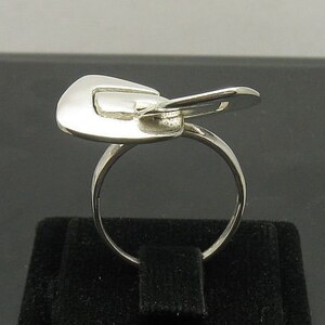 R000921 STERLING SILVER Ring Solid 925 Extravagant image 3