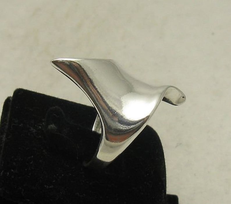 R000892 Sterling Silver Ring Solid 925 image 3