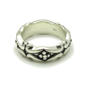 Sterling Silver Ring Band Hallmarked 925 Nickel Free