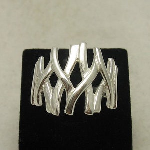 R000893 Sterling Silver Ring Solid 925 image 1