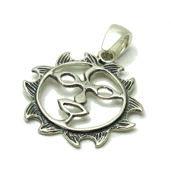 925 on sale sun pendant