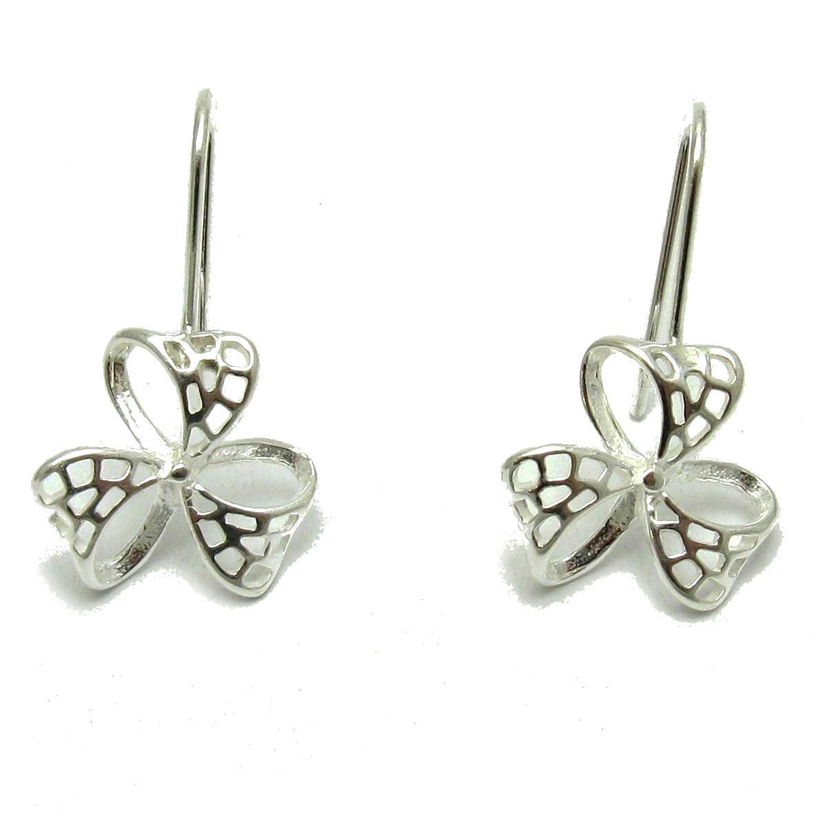 アクセサリー ribbon pin earring short SILVER925 Amazon.com: Tiny Silver Bow Stud Earrings Solid 925 Sterling