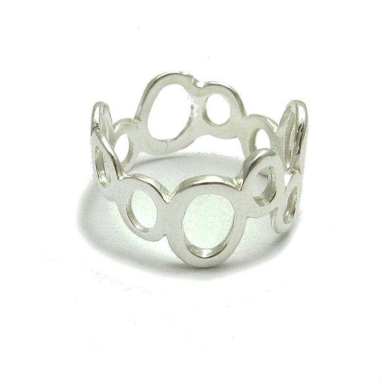 Engagement Rings Sterling Silver Handmade Sterling Silver 925 - Foto 4