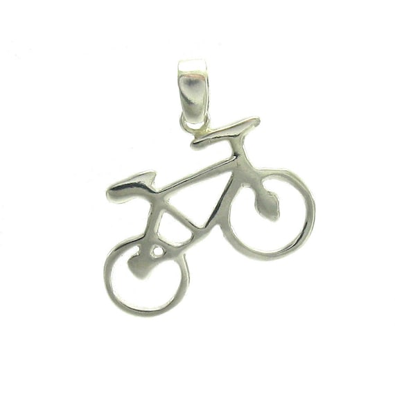PE000912 Silber Anhnger Fahrrad - Etsy.de