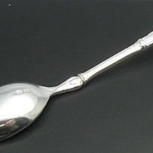 S000001 Sterling silver Spoon for baby solid 925 Empress image 2
