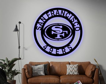 49ers Metal Art - Etsy