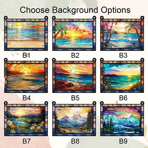 Personalized Family Name Suncatchers, Family Sun Catcher, Personalized