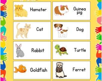 Pets Coloring Book - 14 Fun Pages!