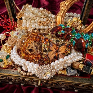 Thrifted jewelry mystery box - Etsy 日本