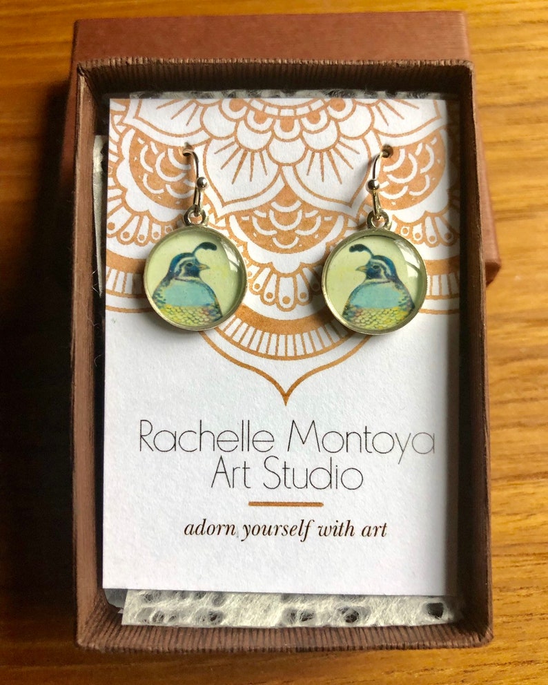 Silver Quail EarringsNature Jewelry Giftquail earrings for herEarthy Silver JewelryOrinthology Gift