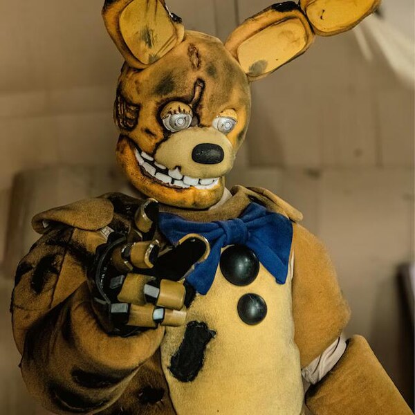 Yellow Rabbit Costume Rotten Five Nights at Freddys Costume Full Suit - Etsy