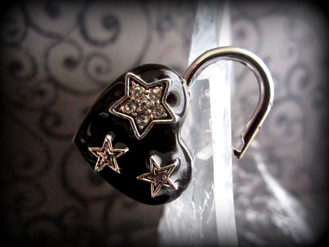 Stars Heart Lock working lock lock and key Love Lock Etsy