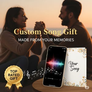 Custom Song: Personalized Music Gift with Lyrics (Digital Download, MP3 & PDF Sheet Music)