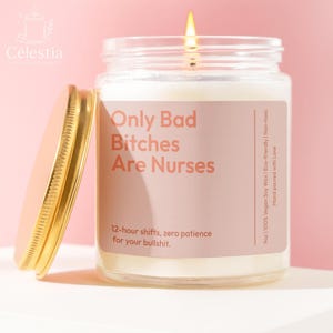 Only Bad Bitches Are Nurses | Funny Gift for RN or Nursing Student, Gift for New Nurse, Registered Nurse Gift