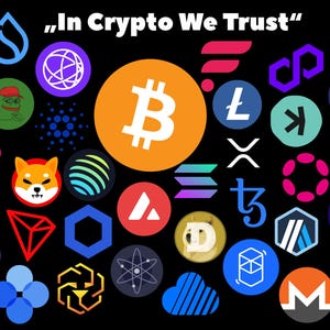 In Crypto We Trust – Digital Poster for Instant Download