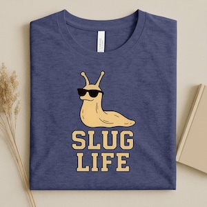 Slug Life Banana Slug Shirt: Santa Cruz Inspired Student Gift, Nerdy Slug University Tee