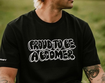 Bella + Canvas 3001 T-shirt unisex nera - Boomer CULTCRAFT©