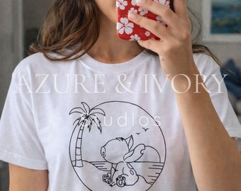 Blue Alien Shirt, Family Vacation Shirt, Family Trip Shirt, Vacay Mode Shirt, Magic Kingdom Shirt, Stich inspired Shirt