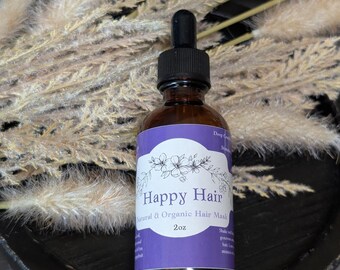Hair Mask | Natural and Organic | Non-toxic | No Additives | Minimal Ingredients