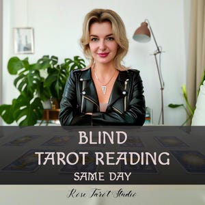 Blind Tarot Reading, Honest Reading, Spiritual Advice, Blind Reading, Psychic Reading, Detailed Blind Reading, Same Day Reading