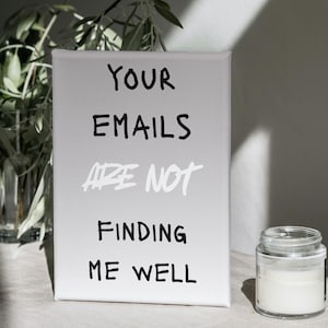 Funny Email Art Print Office Wall Art Printable Quote Digital Download Sarcastic Work Decor